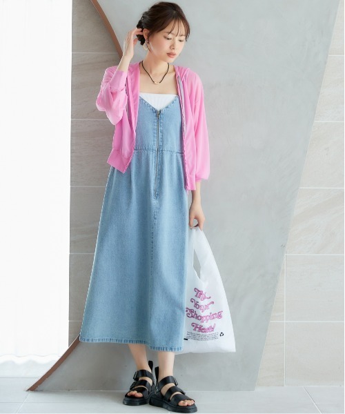 miclat（ミクラ）の「大きいサイズ　シアードルマンパーカー　miclat（パーカー・レディース・ネイビー/ピンク・L/LL/3L/4L/5L）」の10枚目の写真