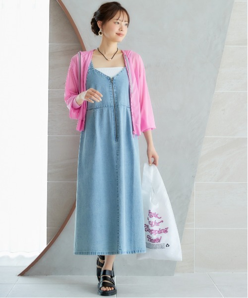 miclat（ミクラ）の「大きいサイズ　シアードルマンパーカー　miclat（パーカー・レディース・ネイビー/ピンク・L/LL/3L/4L/5L）」の3枚目の写真