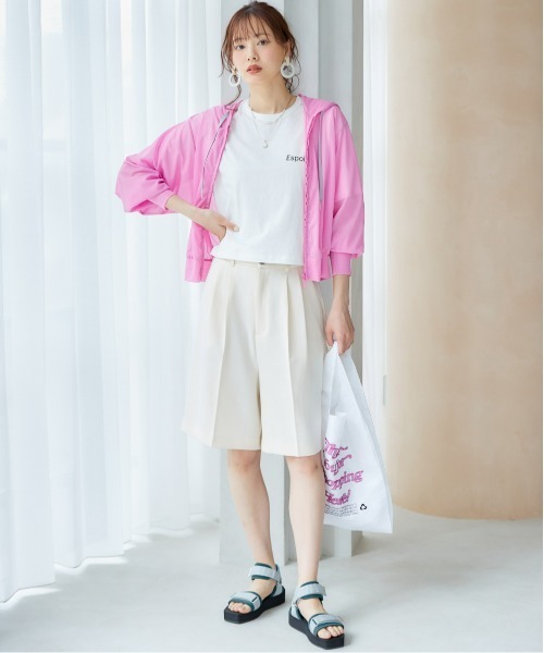 miclat（ミクラ）の「大きいサイズ　シアードルマンパーカー　miclat（パーカー・レディース・ネイビー/ピンク・L/LL/3L/4L/5L）」の14枚目の写真