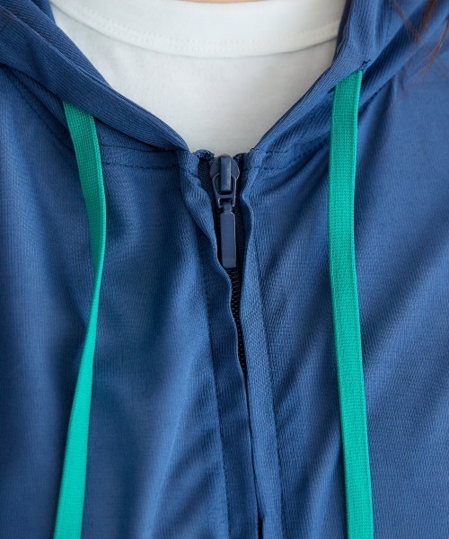 miclat（ミクラ）の「大きいサイズ　シアードルマンパーカー　miclat（パーカー・レディース・ネイビー/ピンク・L/LL/3L/4L/5L）」の22枚目の写真