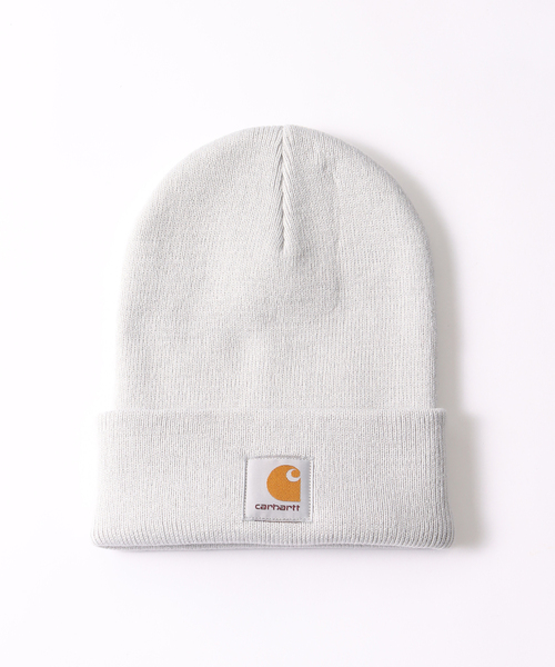 Carhartt WIP(カーハートダブリューアイピー)の「CARHARTT WIP ACRYLIC WATCH HAT I020222 1YEXX/1ZDXX(ニットキャップ/ビーニー・メンズ・ブラウン/グレー・FREE)」の2枚目の写真