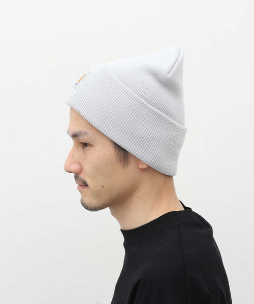 Carhartt WIP(カーハートダブリューアイピー)の「CARHARTT WIP ACRYLIC WATCH HAT I020222 1YEXX/1ZDXX(ニットキャップ/ビーニー・メンズ・ブラウン/グレー・FREE)」の10枚目の写真