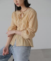 FREE'S MART | ◆ドビーストライプチュニックシャツ(シャツ/ブラウス)