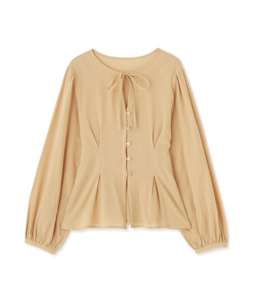 FREE'S MART（フリーズマート）の「◆ドビーストライプチュニックシャツ（シャツ/ブラウス・レディース・ホワイト/イエロー/ライトグリーン・FREE）」の20枚目の写真