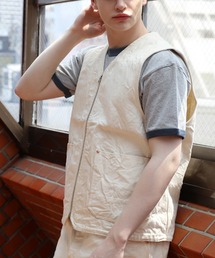 Beautiful Harmony（ビューティフルハーモニー）の「HOUSTOＮ　デニムワークベスト 日本製（ベスト）」