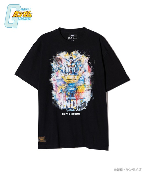 glamb(グラム)の「RX-78-2 Gundam T-Shirts : RX-78-2ガンダムTシャツ(Tシャツ/カットソー・メンズ・ブラック/ホワイト・L/M/S/XL)」の2枚目の写真