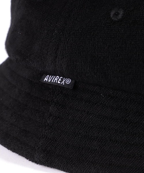 AVIREX（アヴィレックス）の「PILE BUCKET HAT / パイル バケットハット / AVIREX / アヴィレックス（ハット・メンズ・その他18/ブラック・F）」の7枚目の写真