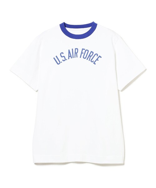 NECESSARY or UNNECESSARY(ネセサリーオアアンネセサリー)の「NECESSARY or UNNECESSARY / U.S.AIR FORCE プリントTシャツ(Tシャツ/カットソー・メンズ・ホワイト・LARGE/MEDIUM)」の1枚目の写真
