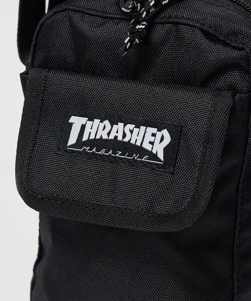 THRASHER（スラッシャー）の「THRASHER/スラッシャー ミニショルダーポーチ（ショルダーバッグ・キッズ・ブラック系2/ブラック系1/ブラック系3・FREE）」の10枚目の写真