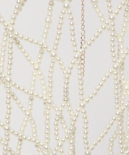 LOWRYS FARM(ローリーズファーム)の「ビーズロングビスチェ 121479(ベスト・レディース・ブラック/ホワイト・FREE)」の15枚目の写真