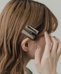 SMELLY | スクエア2セットピン(ヘアピン)