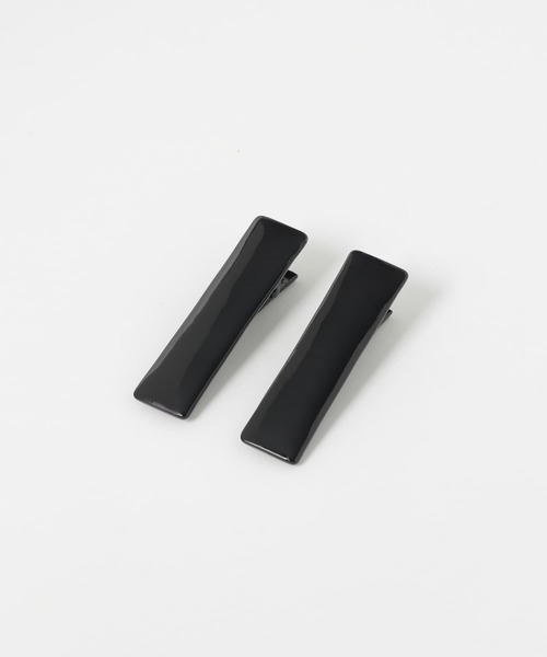 SMELLY(スメリー)の「スクエア2セットピン(ヘアピン・レディース・ブラック/シルバー・-)」の9枚目の写真