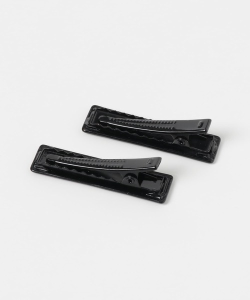 SMELLY(スメリー)の「スクエア2セットピン(ヘアピン・レディース・ブラック/シルバー・-)」の10枚目の写真