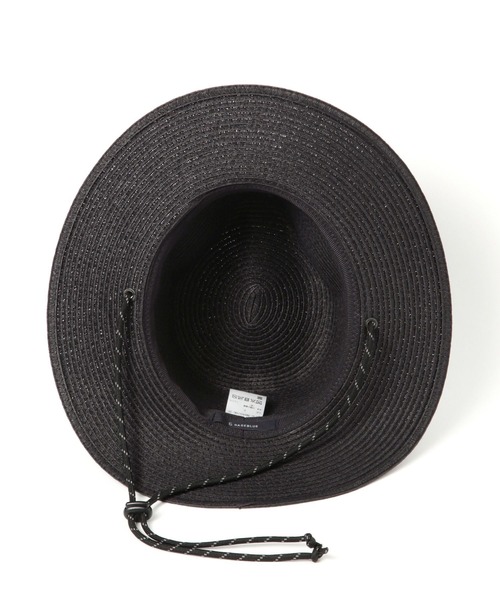 RAGEBLUE（レイジブルー）の「ロングブリム/ペーパーHAT（ハット・メンズ・キャメル/ブラック・FREE）」の8枚目の写真