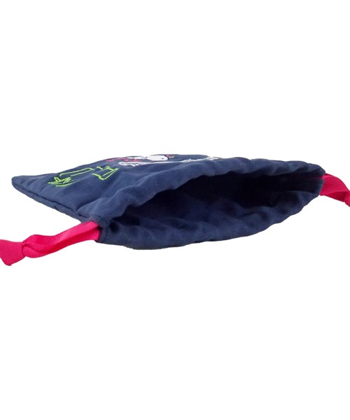 FLAPPER（フラッパー）の「コリアタウン刺繍巾着（ラッピングキット・レディース・アイボリー/ネイビー・FREE）」の10枚目の写真