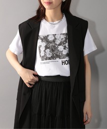 【THE FINAL VIEW】Vintage message photo T-shirt UNISEX メッセージ フォトTシャツ ユニセックス