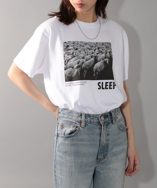 Tシャツ・カットソー FF POSTCARDS T-SHIRT オリジナルフォトプリント オーバーサイズTシャツ ''Involve'' S