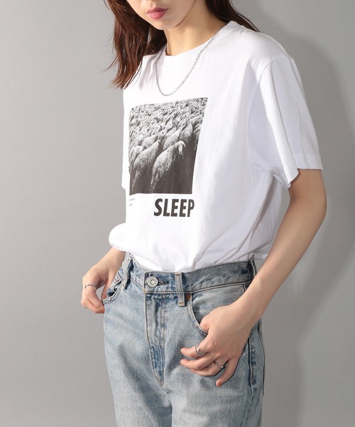 セール】【THE FINAL VIEW】Vintage message photo T-shirt