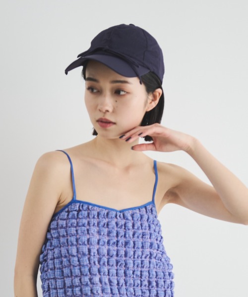 MERLOT（メルロー）の「フロントリボンキャップ（キャップ・レディース・ネイビー/ブラック・FREE）」の14枚目の写真