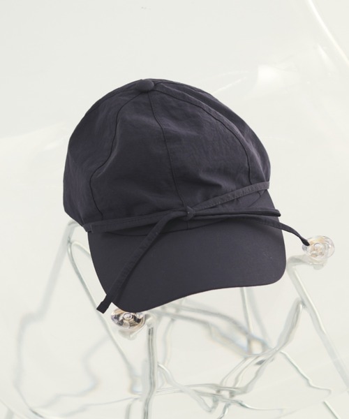 MERLOT（メルロー）の「フロントリボンキャップ（キャップ・レディース・ネイビー/ブラック・FREE）」の15枚目の写真