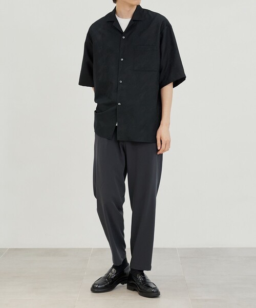 【美品】PUBLIC TOKYO プラスタージャガードシャツ / 半袖 美品】PUBLIC TOKYO プラスタージャガードシャツ / 半袖 - メルカリ