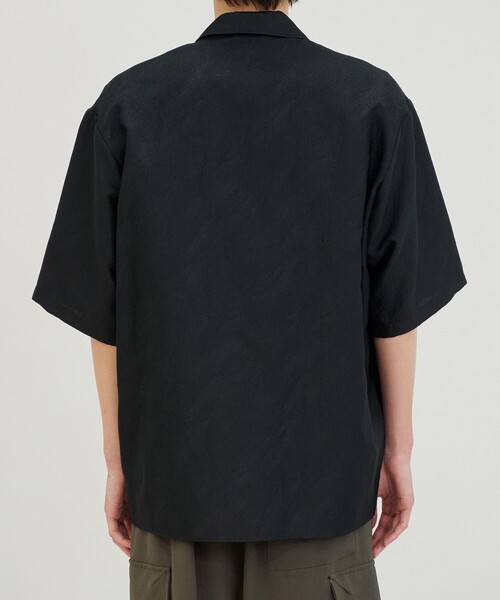 【美品】PUBLIC TOKYO プラスタージャガードシャツ / 半袖 PUBLIC TOKYO（パブリックトウキョウ）の「プラスタージャガード