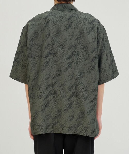 【美品】PUBLIC TOKYO プラスタージャガードシャツ / 半袖 PUBLIC TOKYO（パブリックトウキョウ）の「プラスタージャガード