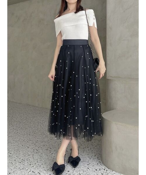 dazzlin　スカート dazzlin スカート ハイウエストエアリースカート : ZOZOTOWN