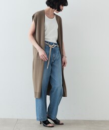 GALLEST | ニットロングジレ(ベスト)