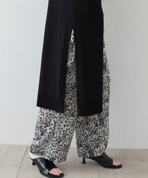 GALLEST(ギャレスト)の「◆ニットロングジレ(ベスト・レディース・ベージュ/ブラック/カーキ・38)」の6枚目の写真