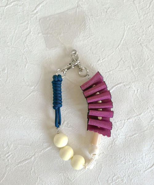 【セール】Ruffle strap / Hand strap（スマホグッズ）｜MUTURA（ムツラ）