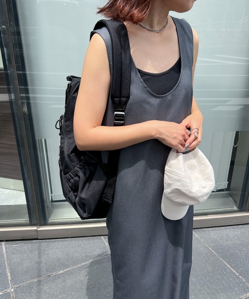 feepur(フェピュール)の「Uネックナローワンピース(ワンピース・レディース・グレー/アイボリー/ブラック・SMALL/MEDIUM)」の18枚目の写真