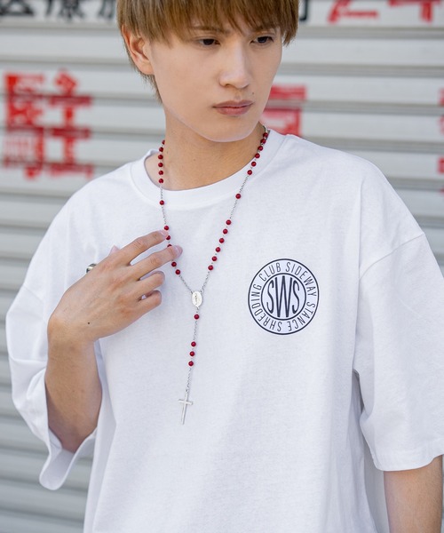 improves（インプローブス）の「ロザリオ ネックレス（ネックレス・メンズ・ホワイト/レッド/ブラック/ターコイズブルー・FREE）」の8枚目の写真