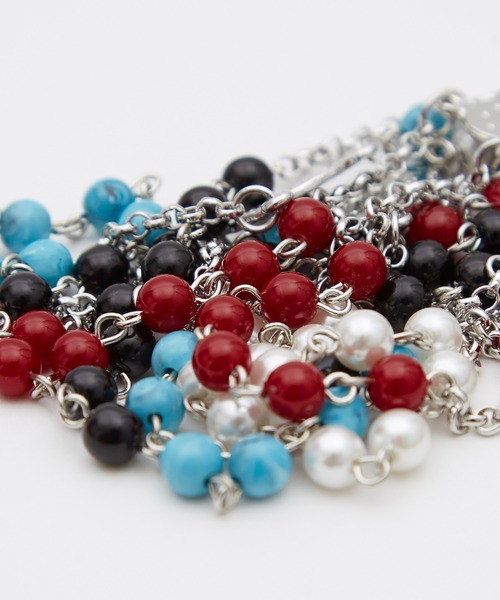 improves（インプローブス）の「ロザリオ ネックレス（ネックレス・メンズ・ホワイト/レッド/ブラック/ターコイズブルー・FREE）」の9枚目の写真
