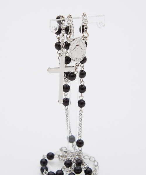 improves（インプローブス）の「ロザリオ ネックレス（ネックレス・メンズ・ホワイト/レッド/ブラック/ターコイズブルー・FREE）」の11枚目の写真