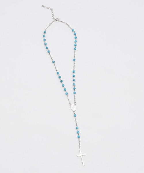 improves（インプローブス）の「ロザリオ ネックレス（ネックレス・メンズ・ホワイト/レッド/ブラック/ターコイズブルー・FREE）」の14枚目の写真