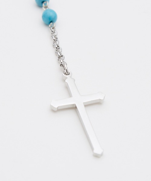 improves（インプローブス）の「ロザリオ ネックレス（ネックレス・メンズ・ホワイト/レッド/ブラック/ターコイズブルー・FREE）」の15枚目の写真