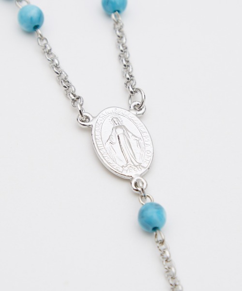 improves（インプローブス）の「ロザリオ ネックレス（ネックレス・メンズ・ホワイト/レッド/ブラック/ターコイズブルー・FREE）」の16枚目の写真