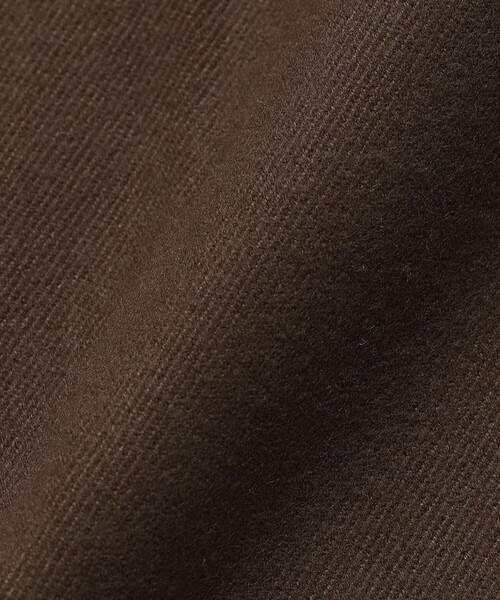 【セール】City Ambient Products: T/Rフラノ 2プリーツ ワイドテーパード スラックス（スラックス）｜City Ambient Products（シティアンビエントプロダクツ）