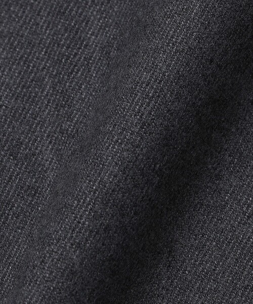 【セール】City Ambient Products: T/Rフラノ 2プリーツ ワイドテーパード スラックス（スラックス）｜City Ambient Products（シティアンビエントプロダクツ）