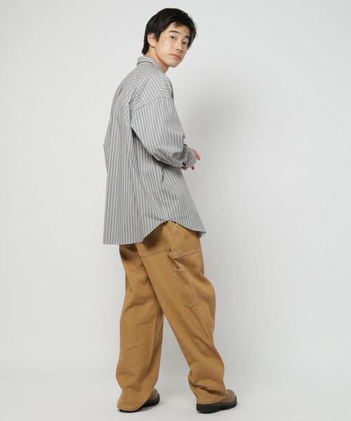 niko and...（ニコアンド）の「ペインターデニムパンツ【niko and ... JEANS 2024AW】（デニムパンツ・メンズ・ブルー/インディゴブルー/ブラウン/ブラック・SMALL/LARGE/MEDIUM）」の9枚目の写真