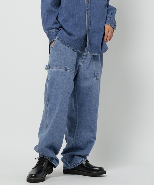 niko and...（ニコアンド）の「ペインターデニムパンツ【niko and ... JEANS 2024AW】（デニムパンツ・メンズ・ブルー/インディゴブルー/ブラウン/ブラック・SMALL/LARGE/MEDIUM）」の13枚目の写真