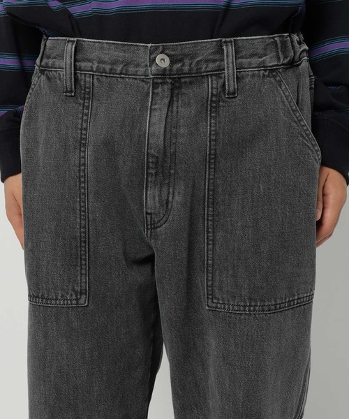 niko and...（ニコアンド）の「ペインターデニムパンツ【niko and ... JEANS 2024AW】（デニムパンツ・メンズ・ブルー/インディゴブルー/ブラウン/ブラック・SMALL/LARGE/MEDIUM）」の21枚目の写真