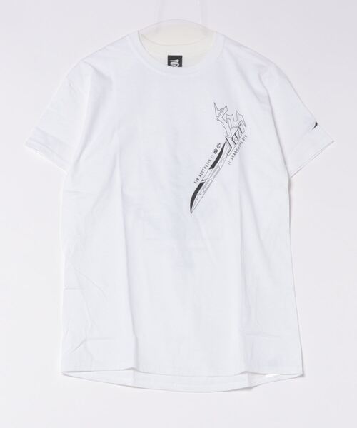 NO WAY（ノーウェイ）の「/KINJAZ/Graphic T（Tシャツ/カットソー・メンズ・ホワイト/ブラック・MEDIUM/LARGE）」の2枚目の写真