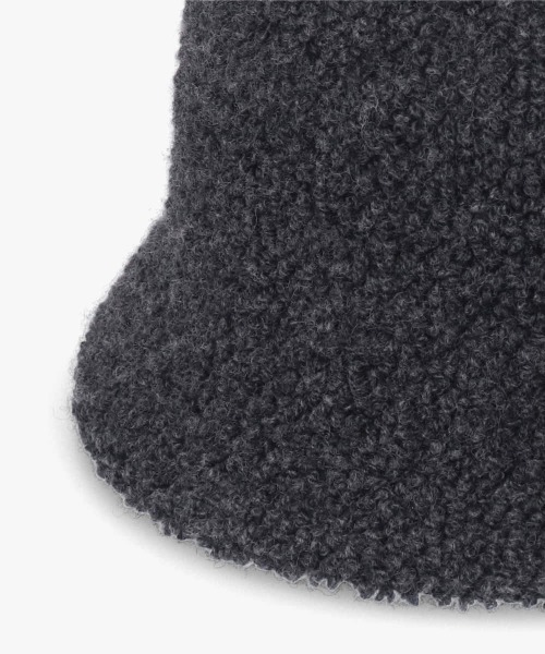 OVERRIDE（オーバーライド）の「OVERRIDE  CURLY RELAX HAT / オーバーライド（ハット・レディース・ホワイト/ライトグリーン/ダークグレー・58cm）」の6枚目の写真