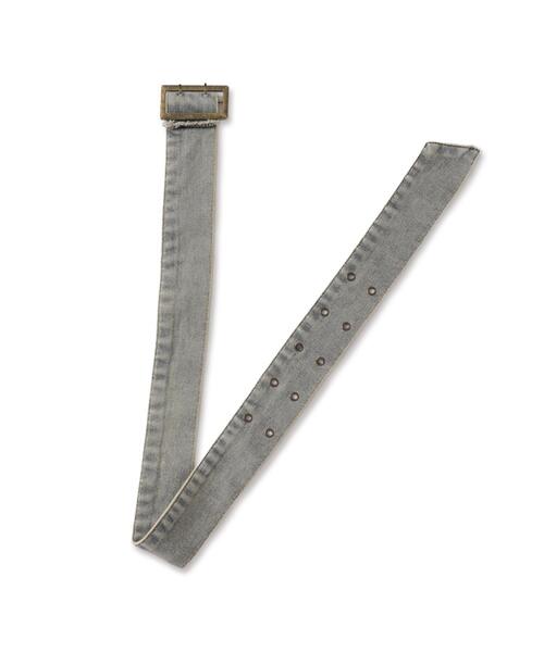 dispark（ディスパーク）の「DISPARK/ベルトデニムプリーツスカ-ト（デニムスカート・レディース・スカイブルー・SMALL/MEDIUM）」の15枚目の写真