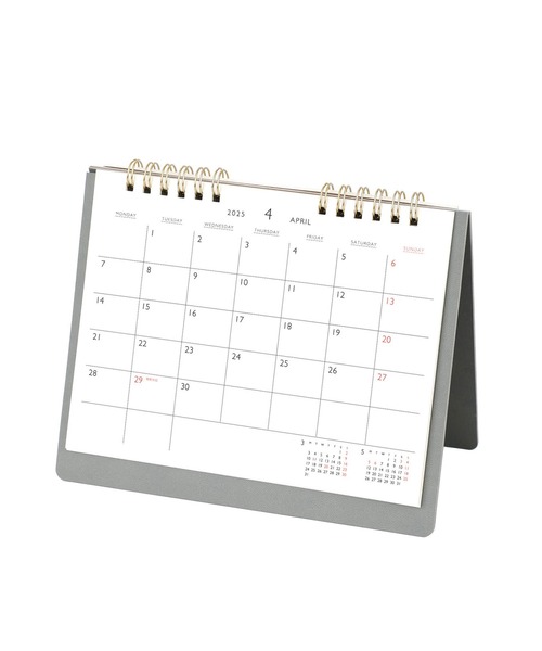 HIGHTIDE（ハイタイド）の「ハイタイド 2025年 カレンダー レプレ カレンダー スケジュール帳 ダイアリー 手帳 卓上（手帳/メモ帳・レディース・カーキ/ライトグレー/ピンク/ダークベージュ/ブルー系その他・FREE）」の2枚目の写真