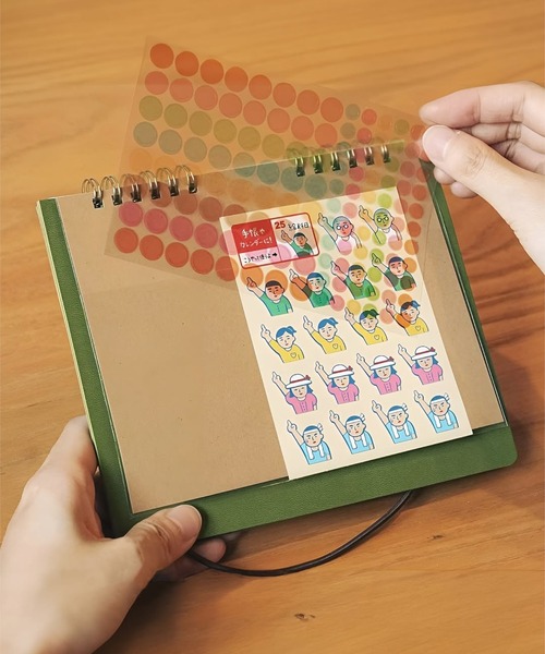 HIGHTIDE（ハイタイド）の「ハイタイド 2025年 カレンダー レプレ カレンダー スケジュール帳 ダイアリー 手帳 卓上（手帳/メモ帳・レディース・カーキ/ライトグレー/ピンク/ダークベージュ/ブルー系その他・FREE）」の20枚目の写真