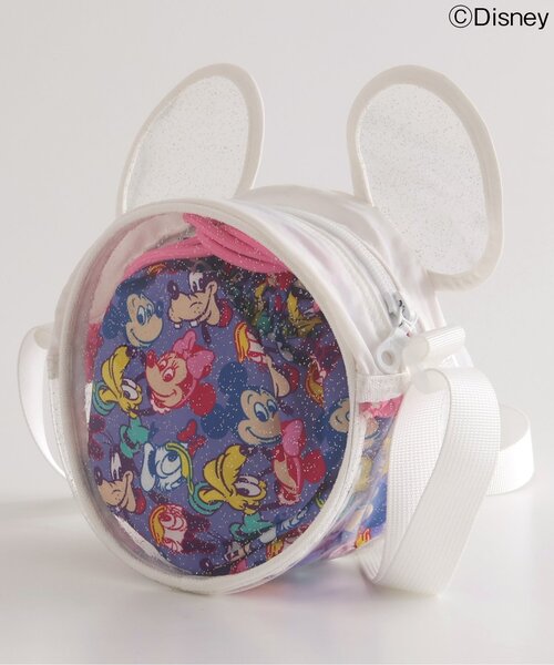 Disney（ディズニー）の「ディズニーキャラクター　インナー巾着付きPVCショルダー（ショルダーバッグ・キッズ・オフホワイト・FREE）」の3枚目の写真