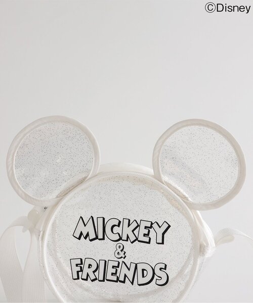 Disney（ディズニー）の「ディズニーキャラクター　インナー巾着付きPVCショルダー（ショルダーバッグ・キッズ・オフホワイト・FREE）」の6枚目の写真